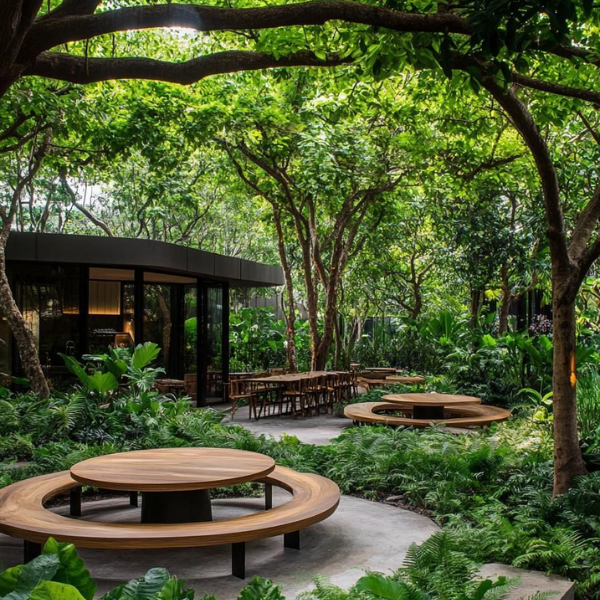 Podium Amenities - Miyowki Forest & Dedicated Open Spaces